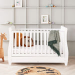 Babymore Stella 2 Piece Nursery Room Set – White
