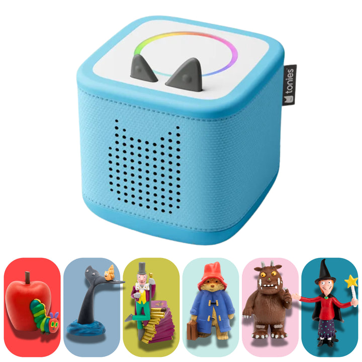 tonies Storybook Bundle – toniebox 2 Gift Set (Choose Your Box Colour)