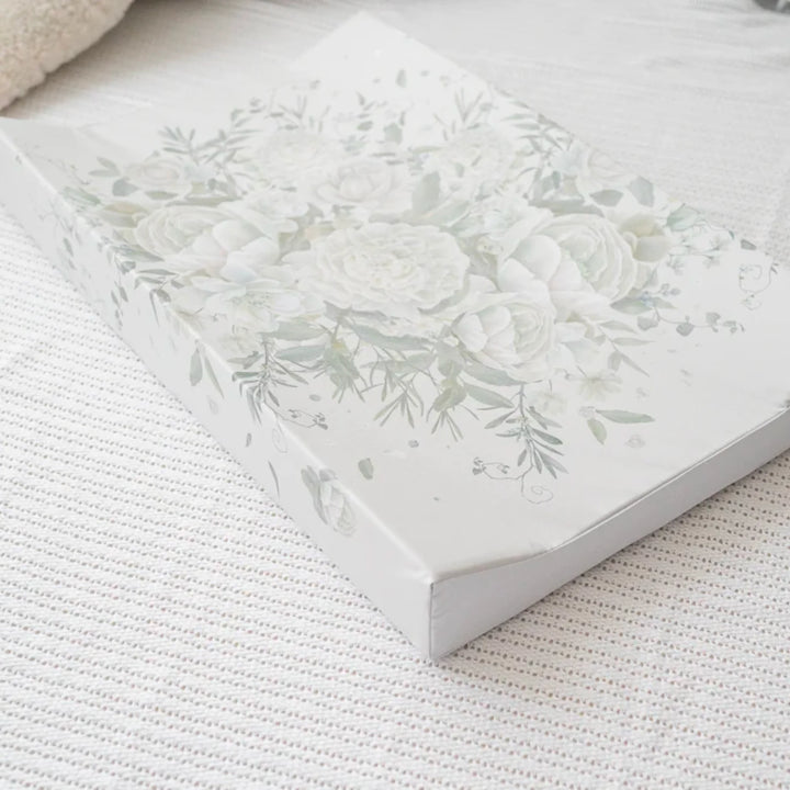 Gilded Bird White Roses Wedge Mat