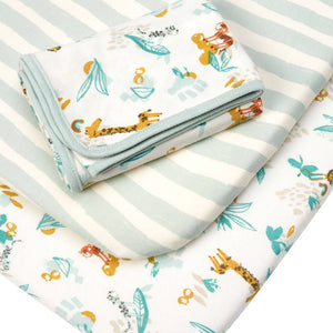 Tutti Bambini Bedside Crib Starter Pack - Run Wild