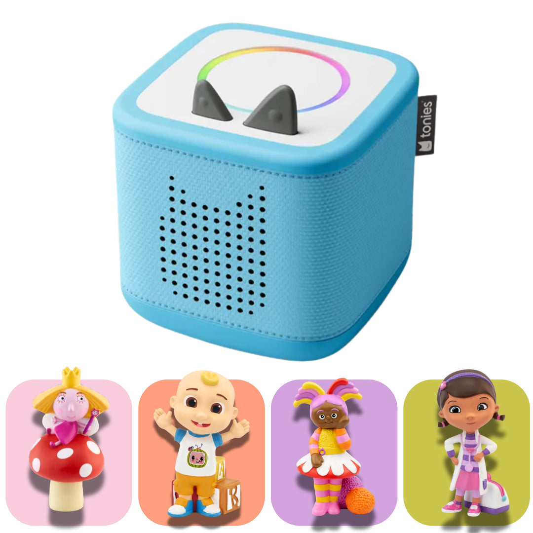 tonies TV Favourites Bundle – toniebox 2 Gift Set (Choose Your Box Colour)