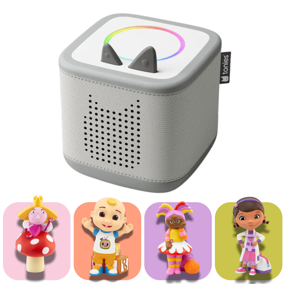 tonies TV Favourites Bundle – toniebox 2 Gift Set (Choose Your Box Colour)