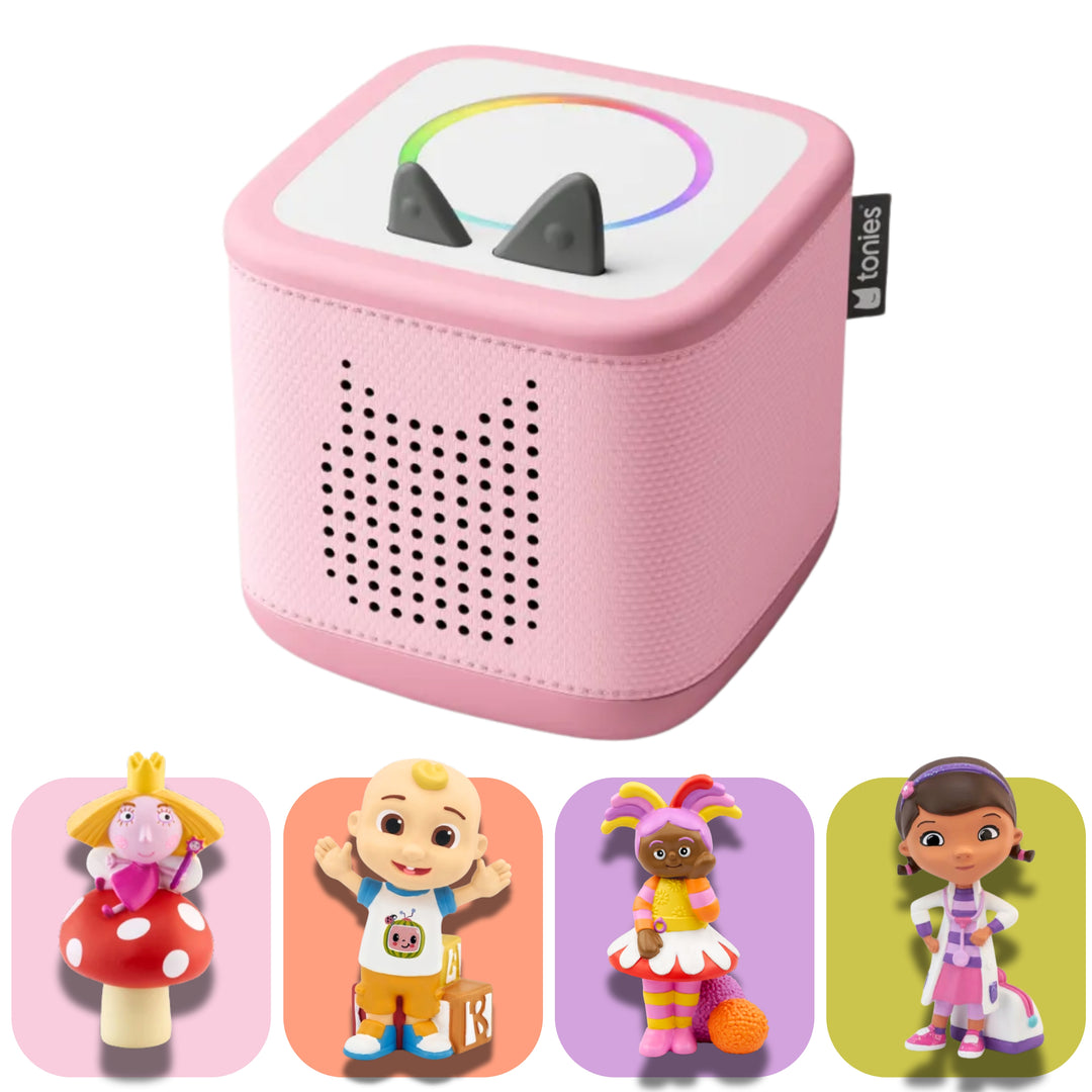 tonies TV Favourites Bundle – toniebox 2 Gift Set (Choose Your Box Colour)