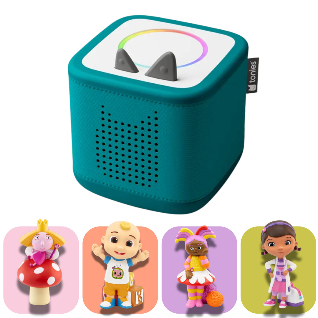 tonies TV Favourites Bundle – toniebox 2 Gift Set (Choose Your Box Colour)