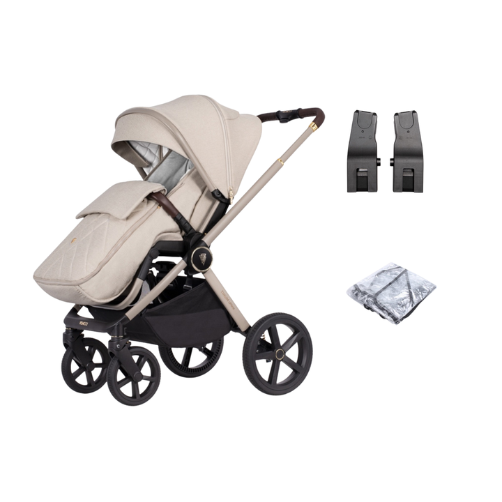 Venicci Tinum Upline Pushchair + Accessories - Stone Beige