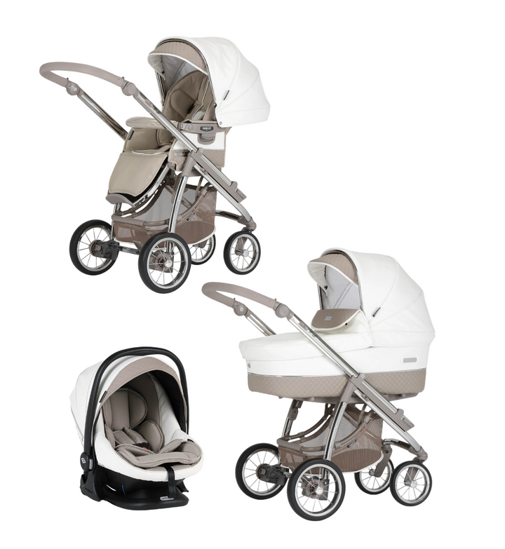 Bebecar Pack Ip-Op XL Trio Travel System - Iced Mocha