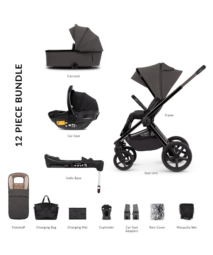 Venicci Tinum Upline Special Edition 4in1 Travel System - Lava