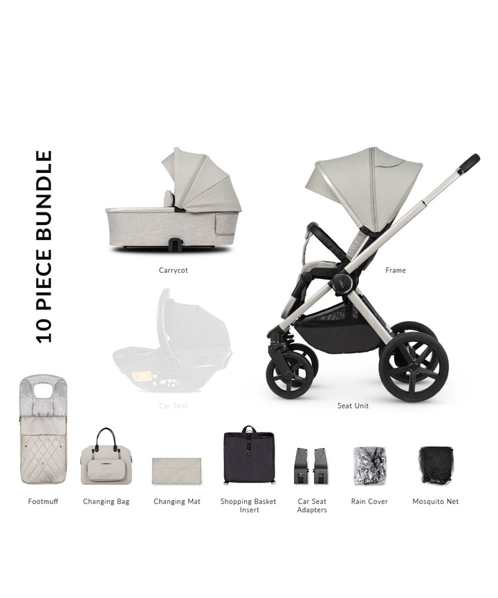 Venicci Tinum Upline 2in1 Travel System - Moonstone