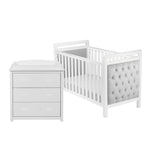 Babymore Velvet Deluxe 3 Piece Nursery Room Set
