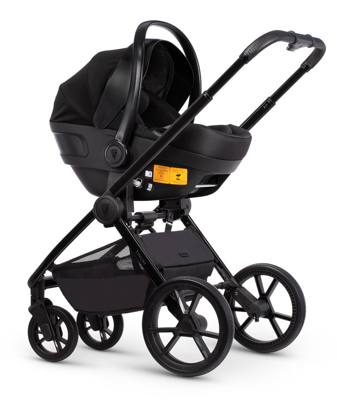 Venicci Tinum Edge Special Edition Complete Travel System + Isofix Base - Raven