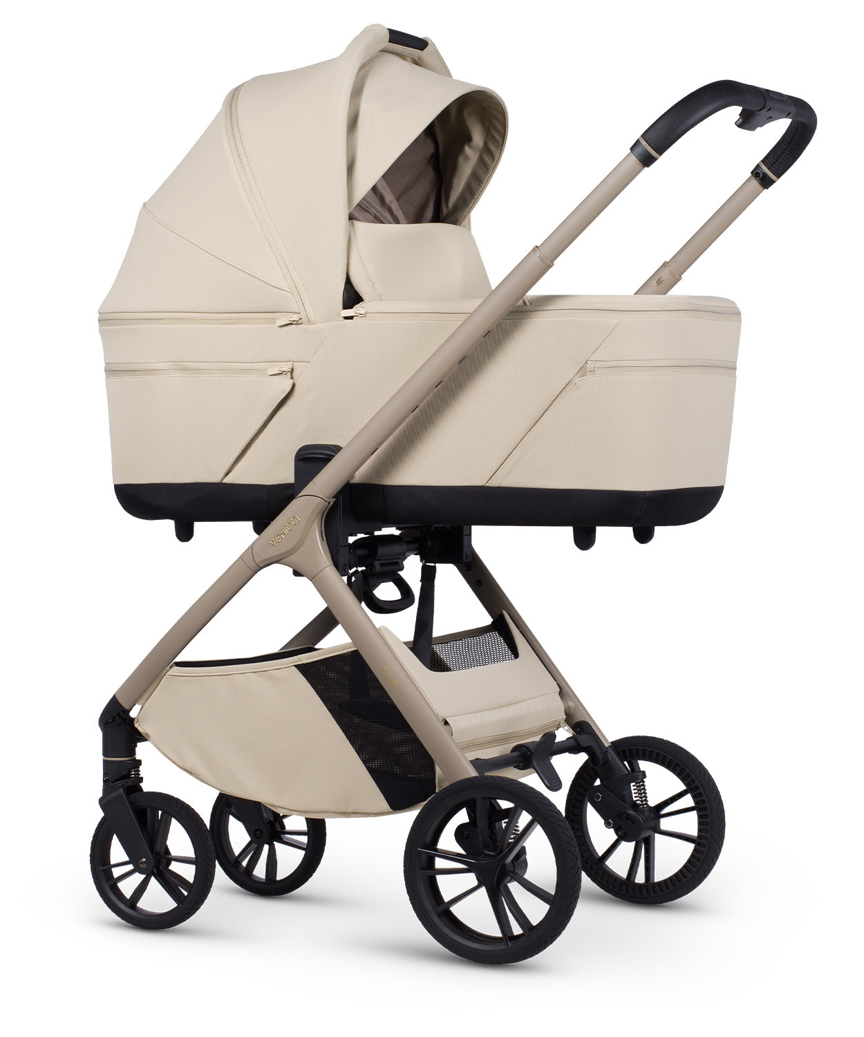 Venicci Tila 11 Piece Travel System Bundle - Sabbia