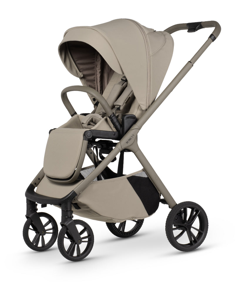 Venicci Tila 11 Piece Travel System Bundle - Latte