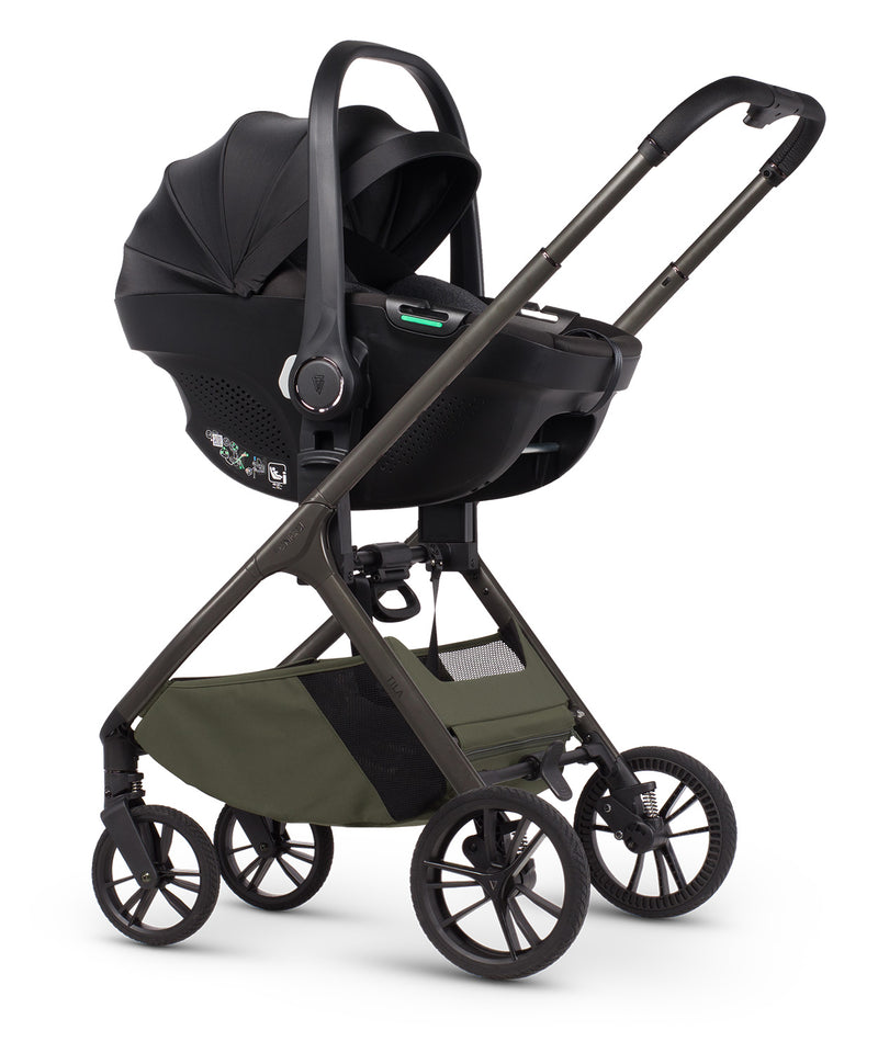 Venicci Tila 13 Piece Luxury Tiago Travel System Bundle - Olive