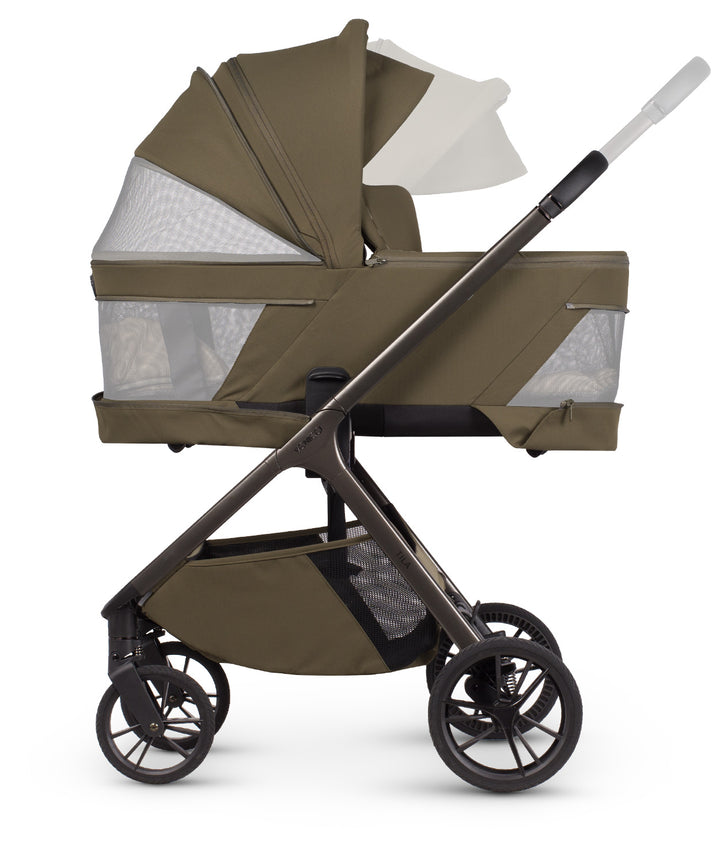 Venicci Tila 11 Piece Travel System Bundle - Olive