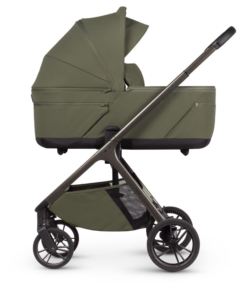 Venicci Tila 13 Piece Luxury Tiago Travel System Bundle - Olive