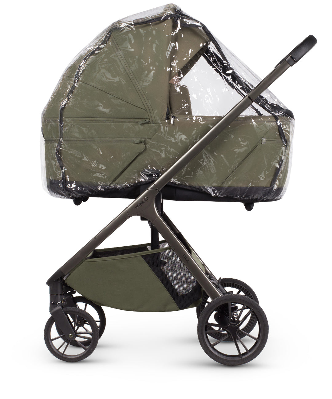 Venicci Tila 11 Piece Travel System Bundle - Olive