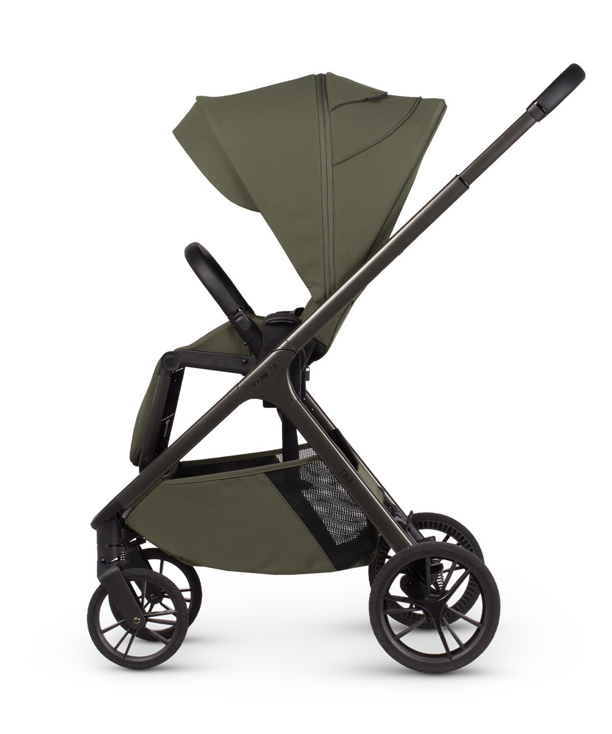 Venicci Tila 13 Piece Luxury Tiago Travel System Bundle - Olive