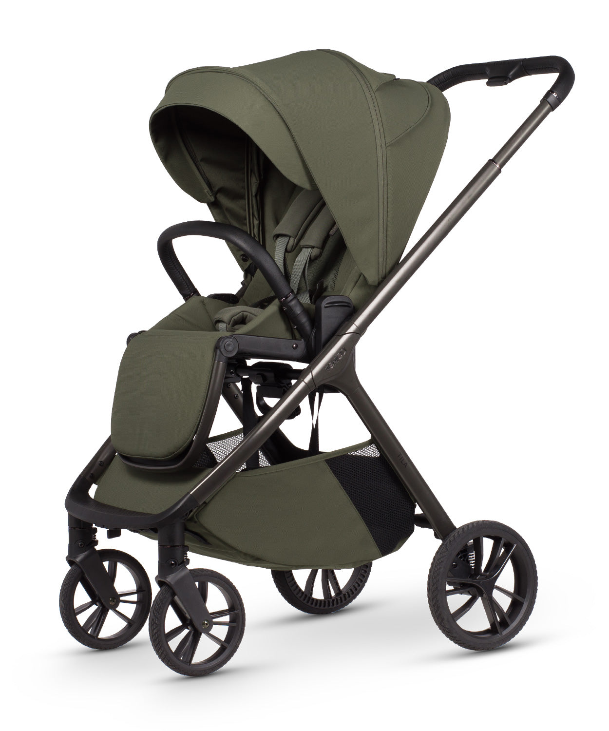 Venicci Tila 13 Piece Luxury Tiago Travel System Bundle - Olive