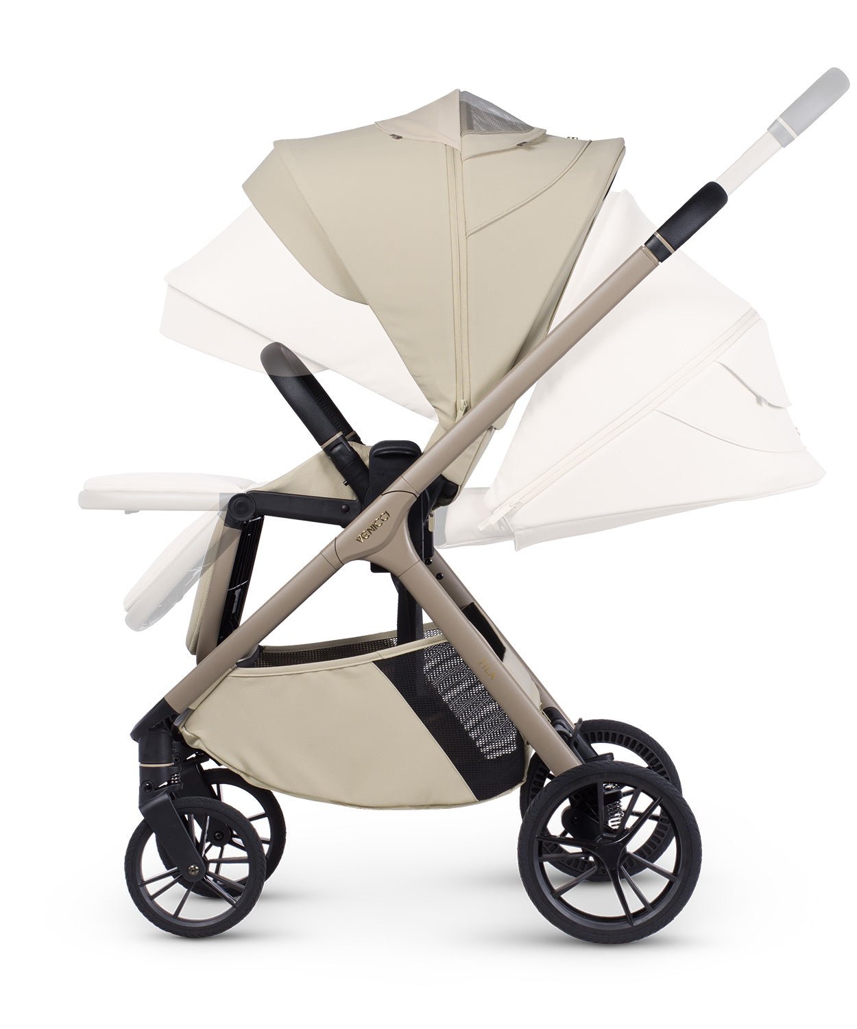 Venicci Tila 11 Piece Travel System Bundle - Sabbia