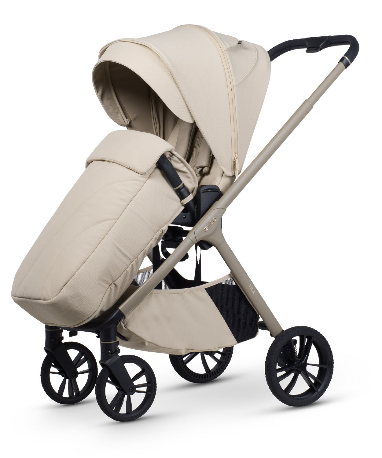 Venicci Tila 11 Piece Travel System Bundle - Sabbia