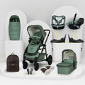 Cosatto Wow 3 All Stage Family Rotate & Recline 2 Base Bundle - Meadow