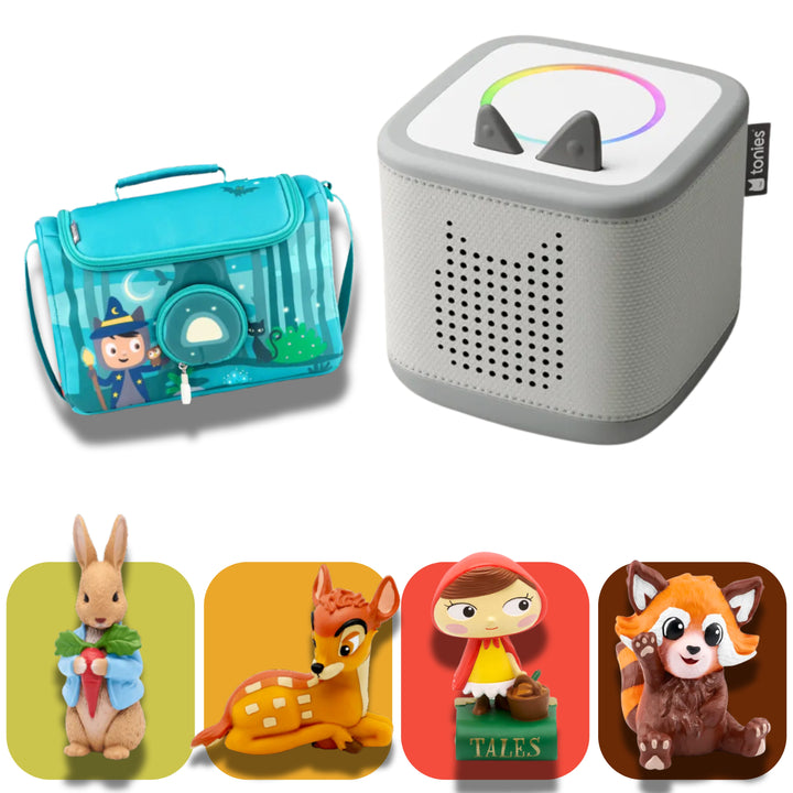 tonies Woodland Adventure Bundle – toniebox 2 Gift Set (Choose Your Box Colour)