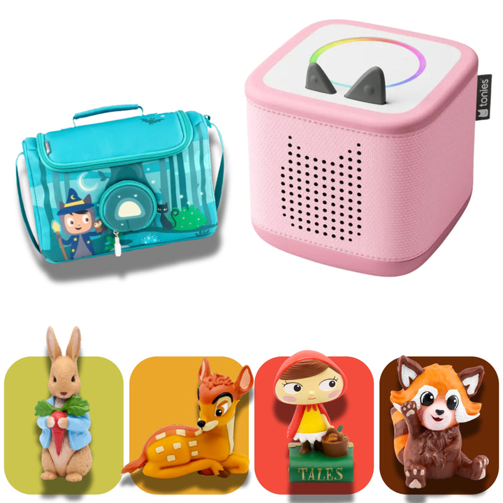 tonies Woodland Adventure Bundle – toniebox 2 Gift Set (Choose Your Box Colour)