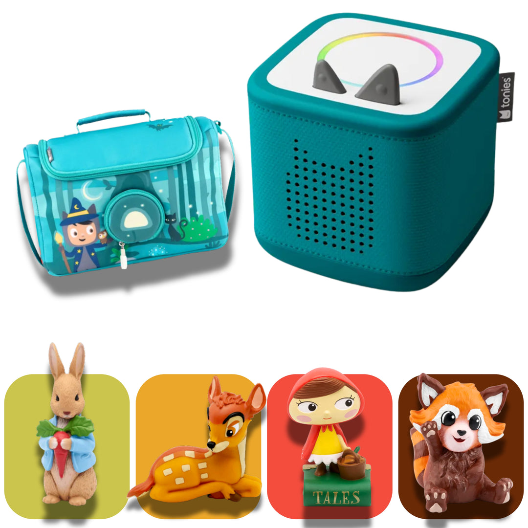 tonies Woodland Adventure Bundle – toniebox 2 Gift Set (Choose Your Box Colour)