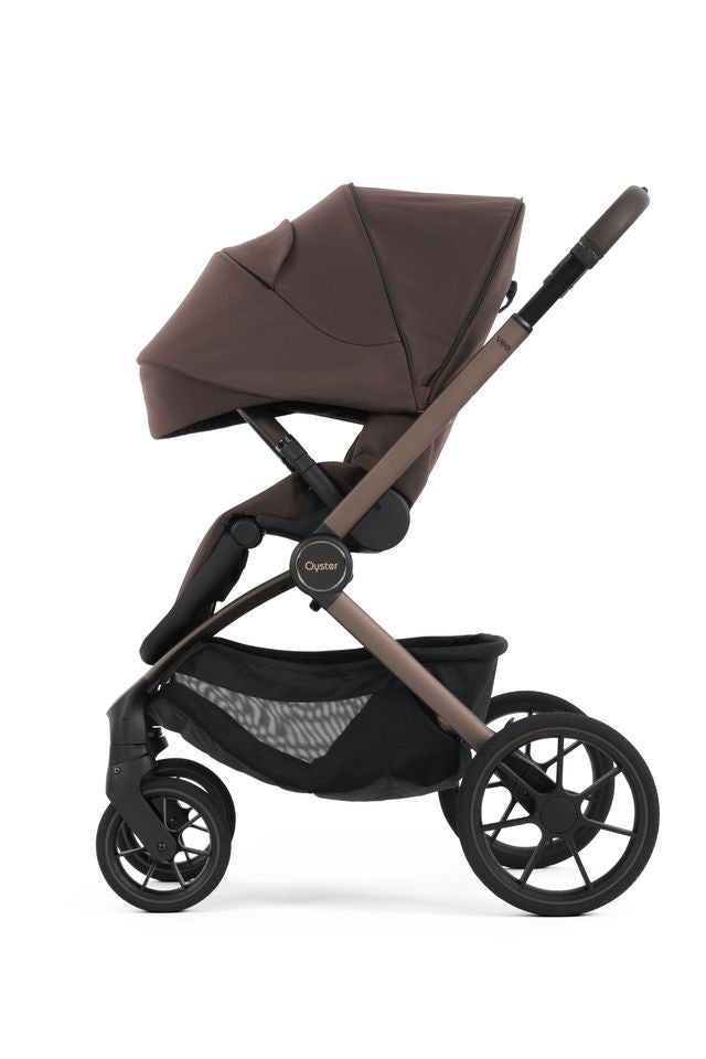 Oyster Vee Stroller Bundle - Chocolate