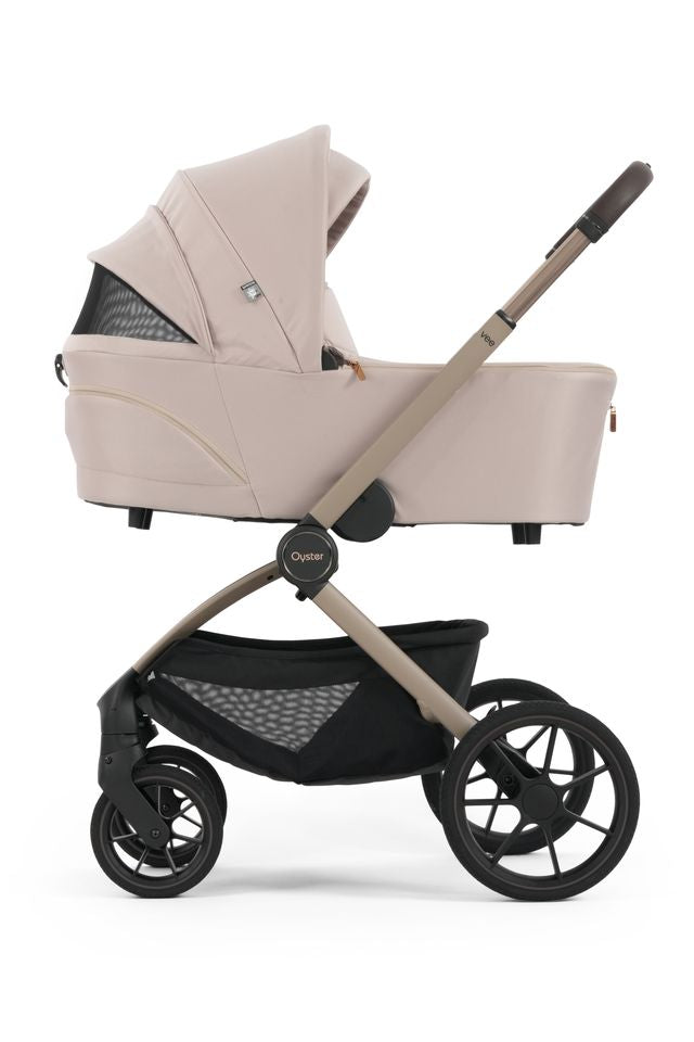 Oyster Vee Stroller Bundle - Vanilla