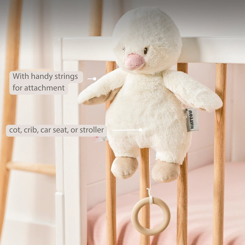 Nattou Fanfan Musicial Duck 30cm Soft Plush Toy