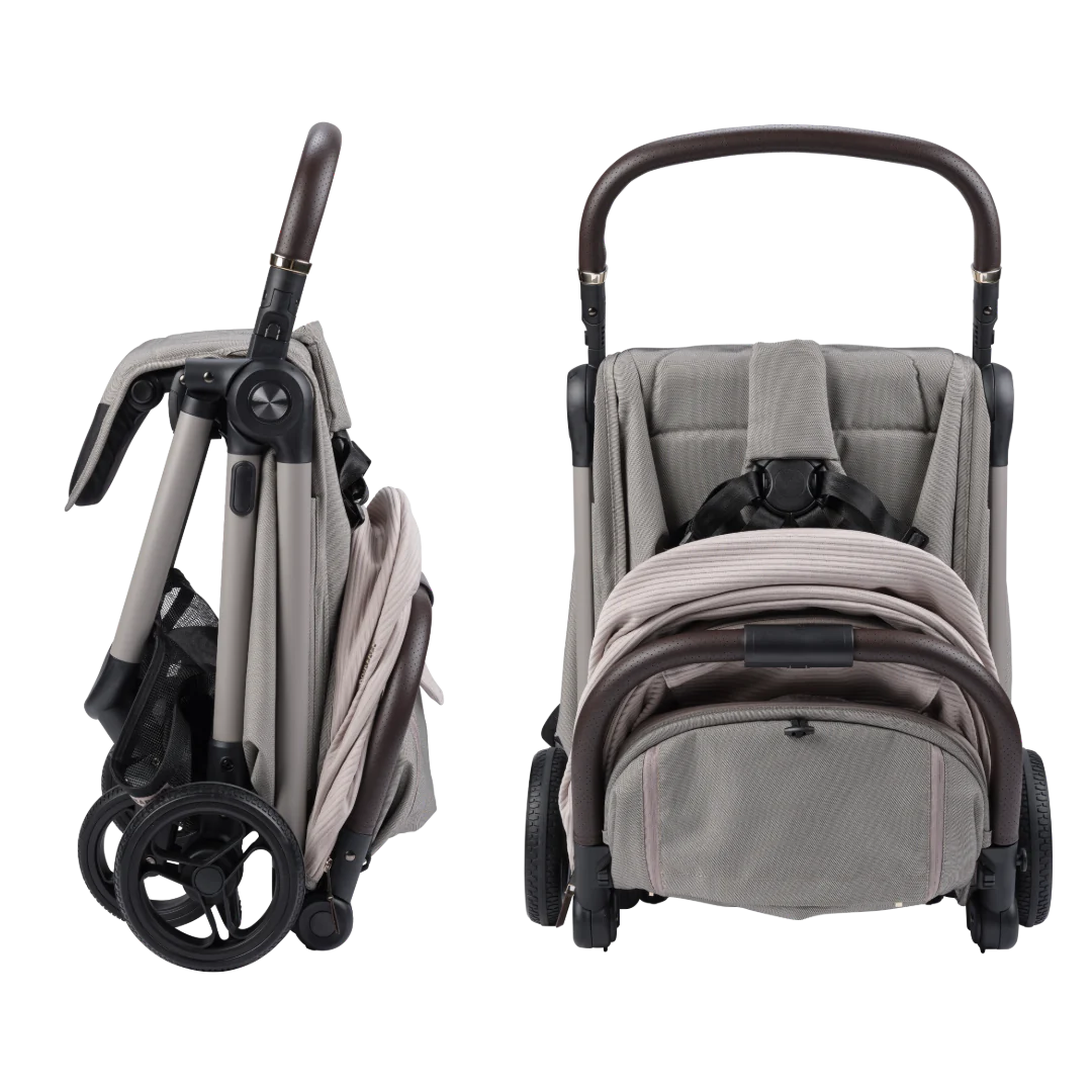 Bababing Auto Fold Compact Stroller - Black