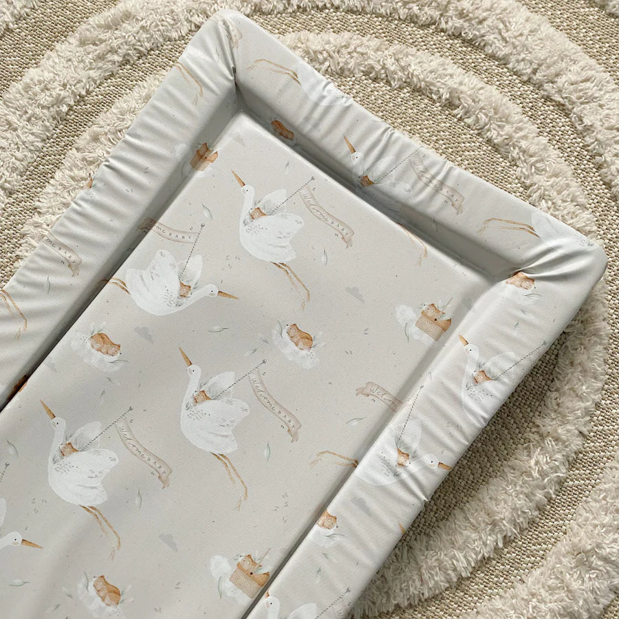 Bobbin & Bumble Standard Changing Mat - Welcome Baby Unisex Print