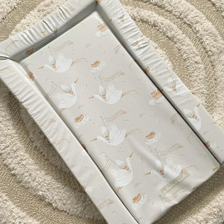Bobbin & Bumble Standard Changing Mat - Welcome Baby Unisex Print