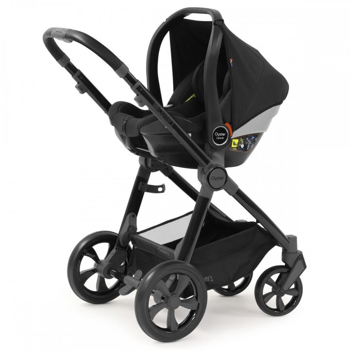 Babystyle Oyster 3 Luxury 7 Piece Package - Black Chassis/Pixel + FREE ORGANISER WORTH £30!