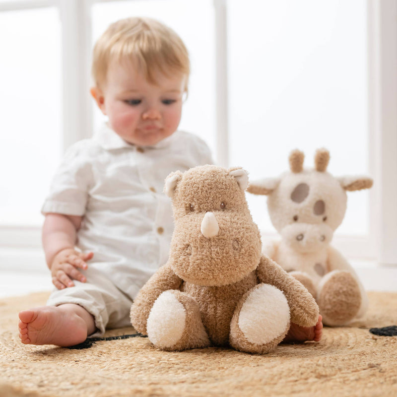 Nattou Cuddly Rhino Teddy Bundle