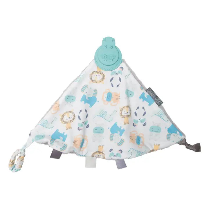 Cheeky Chompers Comfortchew Baby Comforter With Teether - Cheeky Animals
