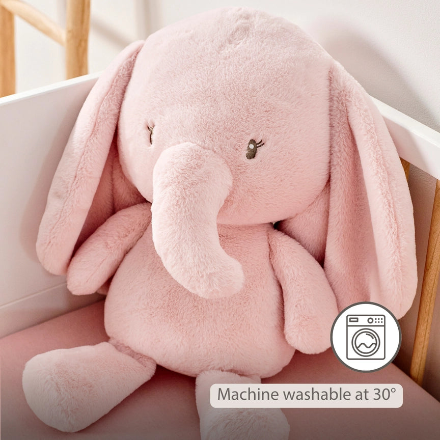 Nattou FanFan Maxi Cuddle Elephant – Pink (60cm)