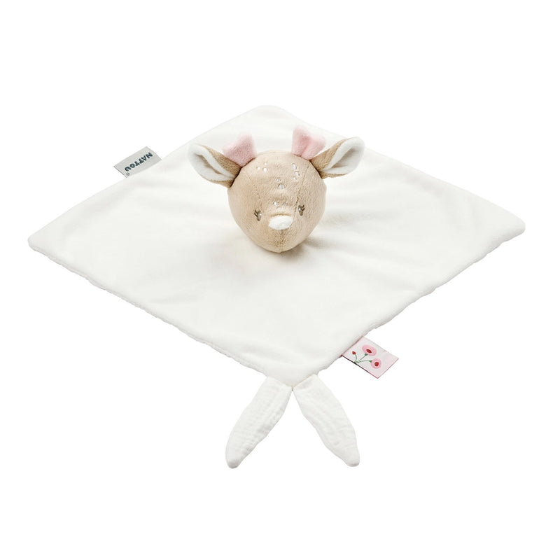 Nattou Fanfan Doudou Deer Off White Comforter