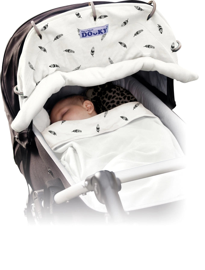 Dooky Universal Sun Shade - Feathers