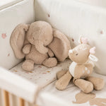 Nattou Fanfan Cuddle Elephant 30cm Soft Baby Plush Toy - Sand