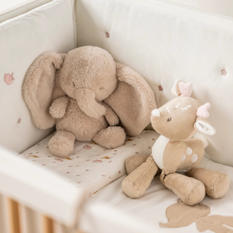 Nattou Fanfan Cuddle Elephant 30cm Soft Baby Plush Toy - Sand