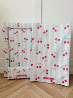 Bobbin & Bumble Standard Changing Mat - Cherry Stripe