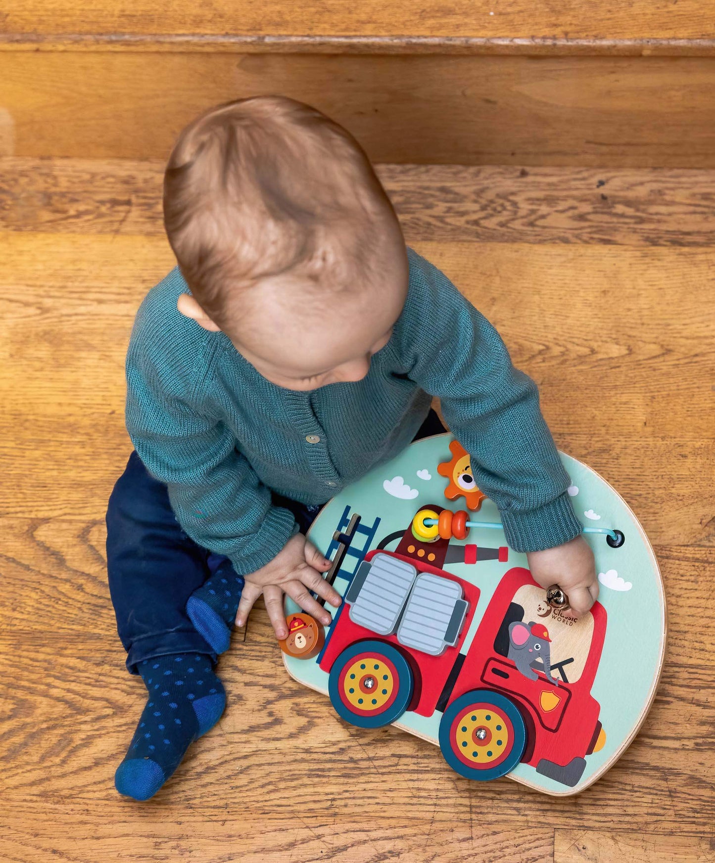 Classic World Busy Board - Fire Engine