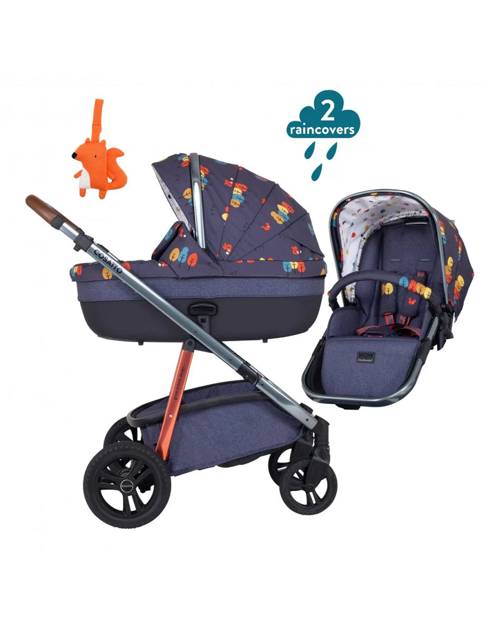 Cosatto Wow Continental Pram And Pushchair Bundle-Parc