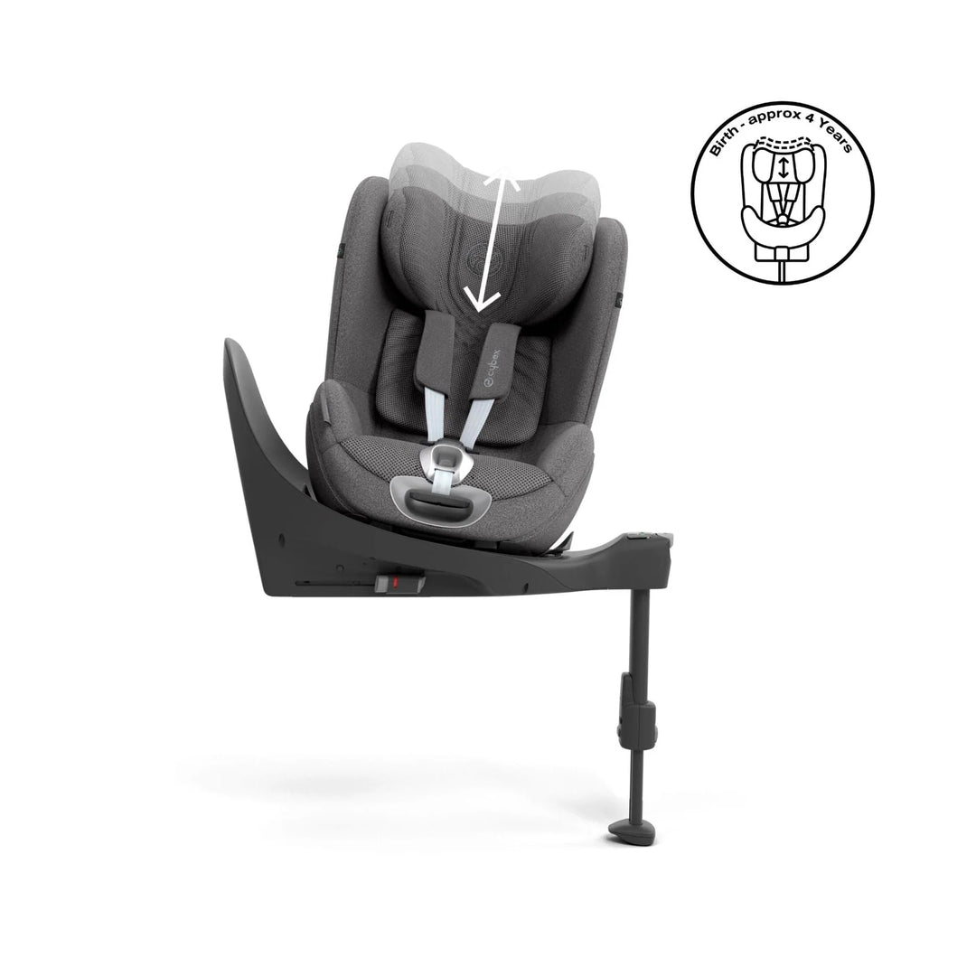 Cybex Sirona T i-Size PLUS Car Seat - Mirage Grey