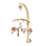 Nattou Fanfan Baby Musical Wooden Mobile
