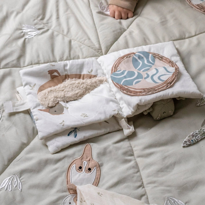 Avery Row Baby Fabric Book - Tales of the Riverbank