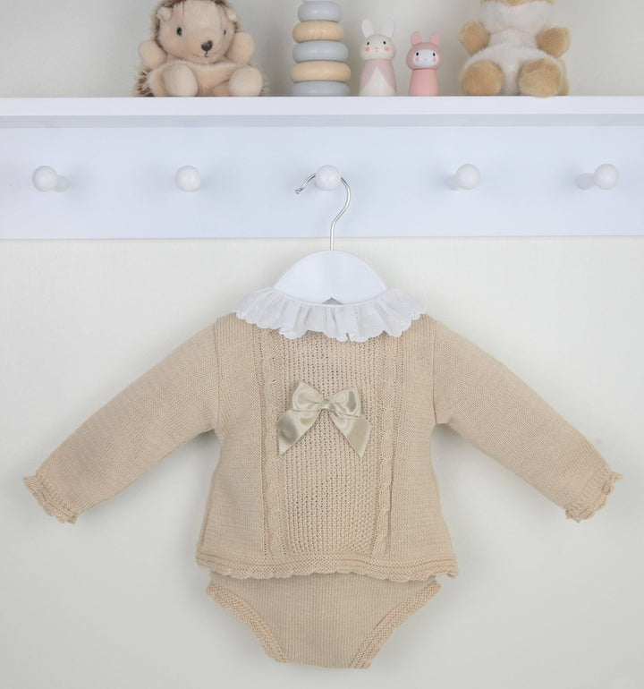 Pex Naomi Pants Suit - Natural: 0-3M