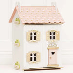 Le Toy Van Roseheart Wooden Dolls House, Furniture and Family